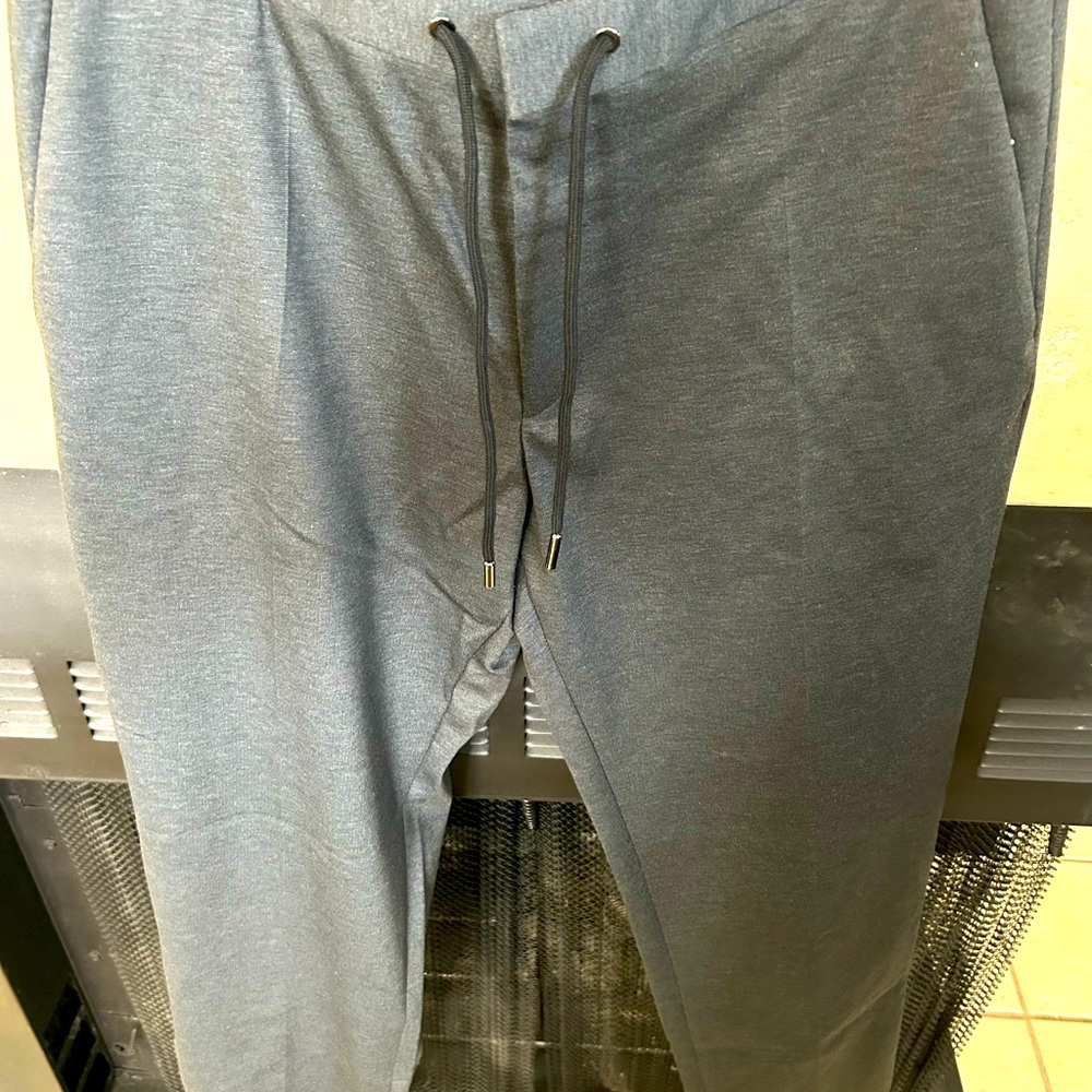 Men's Gray Hugo Boss Pants
